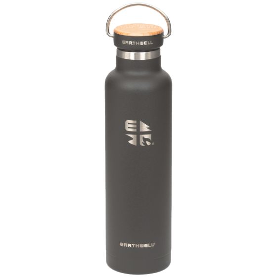 Butelka Earthwell Woodie Vacuum 650ml Pine / Volcanic Black