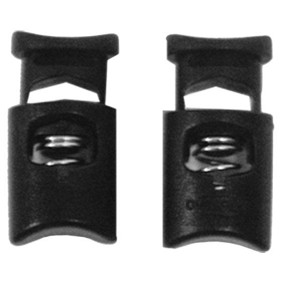 Stoper do Ściągaczy Sznurków Highlander Cord Lock 2 szt. Czarny