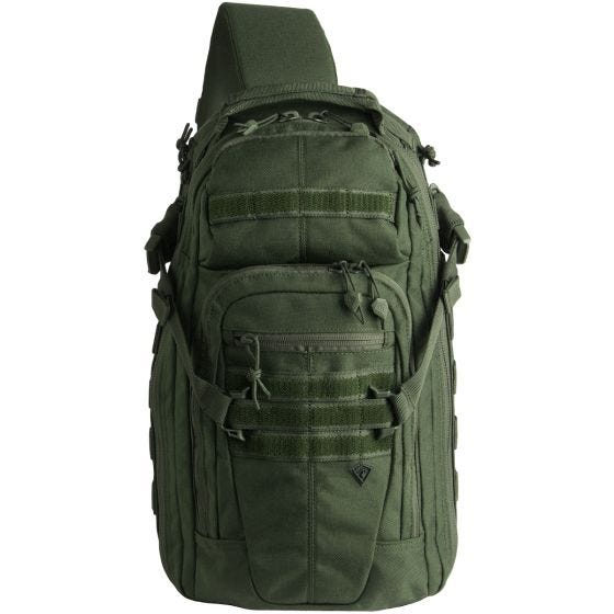 Plecak na Ramię First Tactical Crosshatch Sling Pack OD Green
