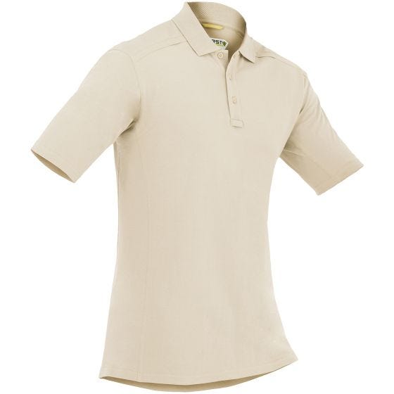 Koszula Męska First Tactical Cotton Polo z Kieszenią na Długopis Krótki Rękaw Khaki