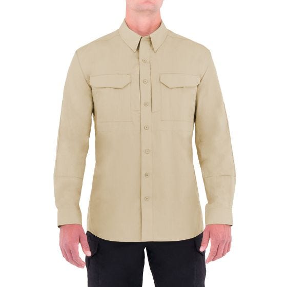 Koszula First Tactical Specialist Tactical Długi Rękaw Khaki
