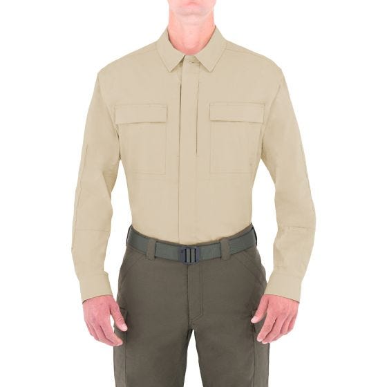 Koszula First Tactical Tactix BDU Długi Rękaw Khaki