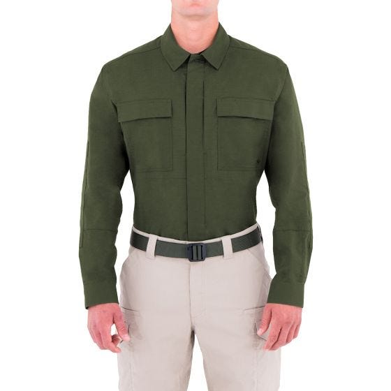 Koszula First Tactical Tactix BDU Długi Rękaw OD Green