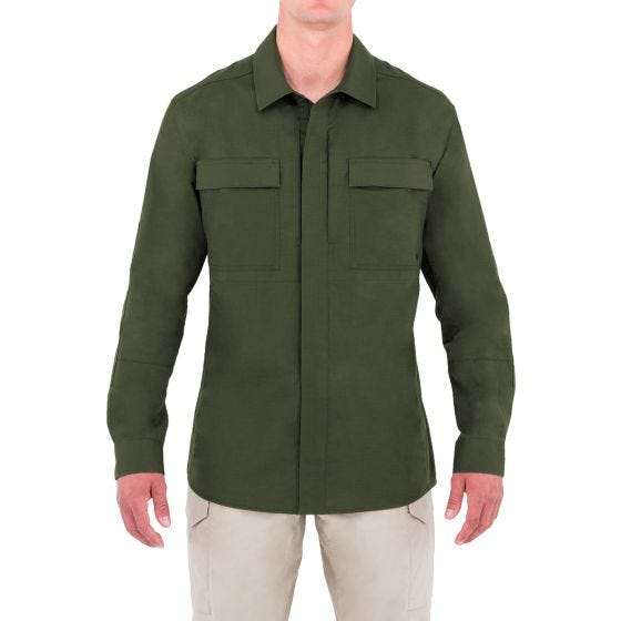 Koszula First Tactical Tactix BDU Długi Rękaw OD Green