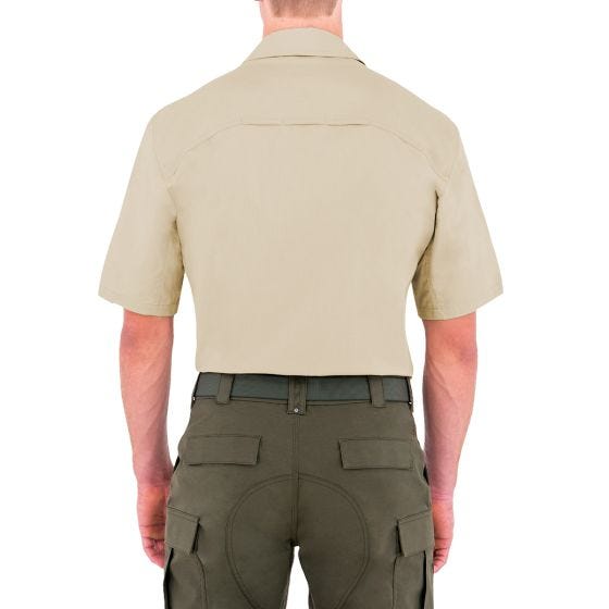 Koszula First Tactical Tactix BDU Krótki Rękaw Khaki