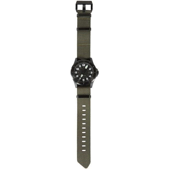 Zegarek First Tactical Ridgeline Carbon Field OD Green