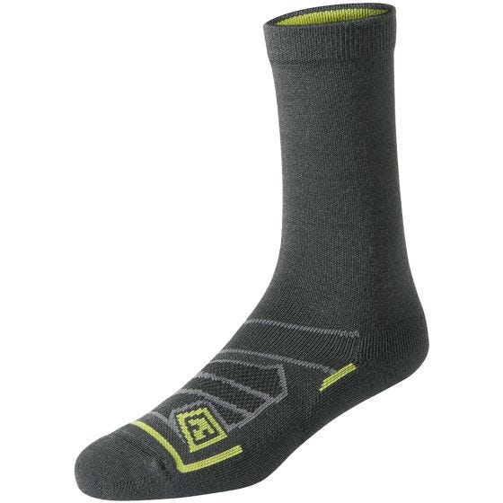 Skarpety First Tactical Merino Wool 6" Całoroczne Charcoal