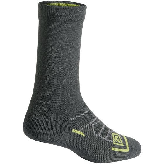 Skarpety First Tactical Merino Wool 6" Całoroczne Charcoal