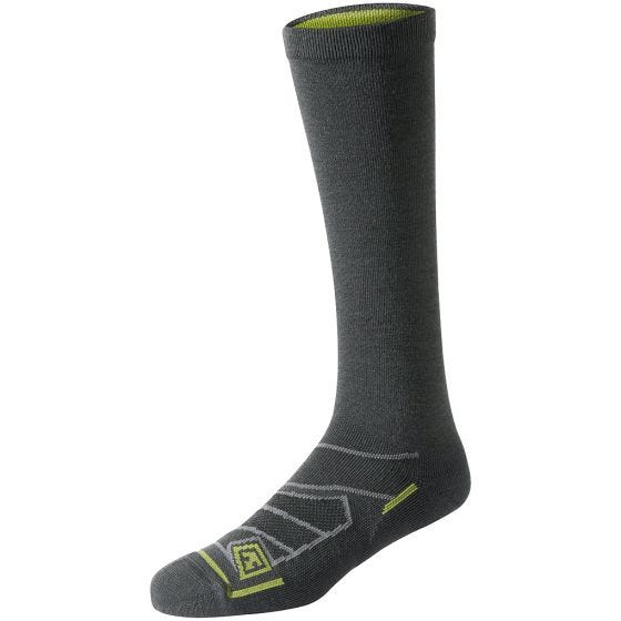 Skarpety First Tactical Merino Wool 9" Całoroczne Charcoal