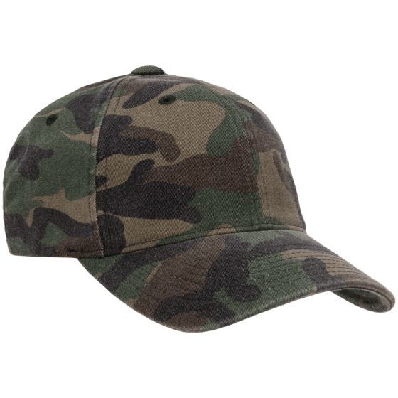 Czapka Flexfit Garment Washed Camo Woodland