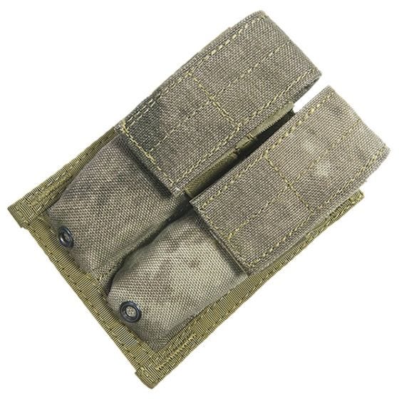 Ładownica Podwójna Flyye na Magazynki 9mm MOLLE A-TACS AU