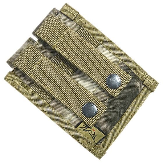 Ładownica Podwójna Flyye na Magazynki 9mm MOLLE A-TACS AU