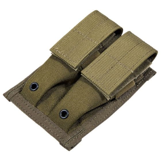 Ładownica Podwójna Flyye na Magazynki 9mm MOLLE Coyote Brown