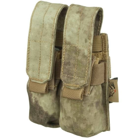 Ładownica Podwójna Flyye na Magazynki 9mm Ver. FE MOLLE A-TACS AU
