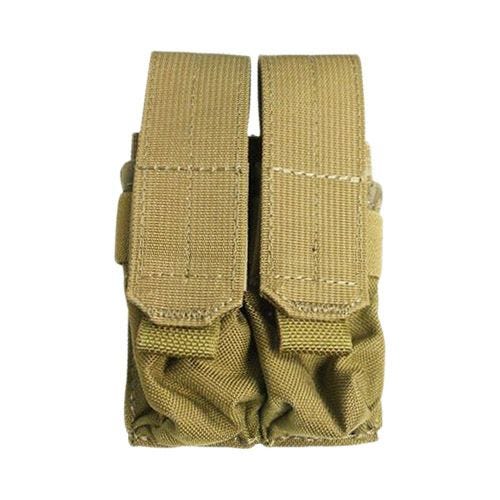 Ładownica Podwójna Flyye na Magazynki 9mm Ver. FE MOLLE Khaki