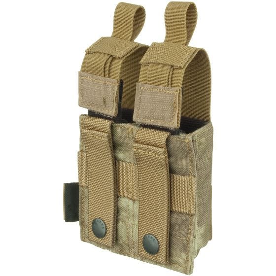 Ładownica Podwójna Flyye na Magazynki 9mm Ver. HP MOLLE A-TACS AU
