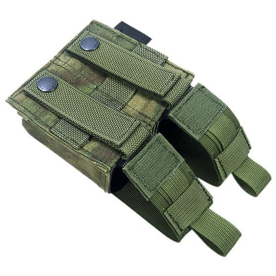 Ładownica Podwójna Flyye na Magazynki 9mm Ver. HP MOLLE A-TACS FG
