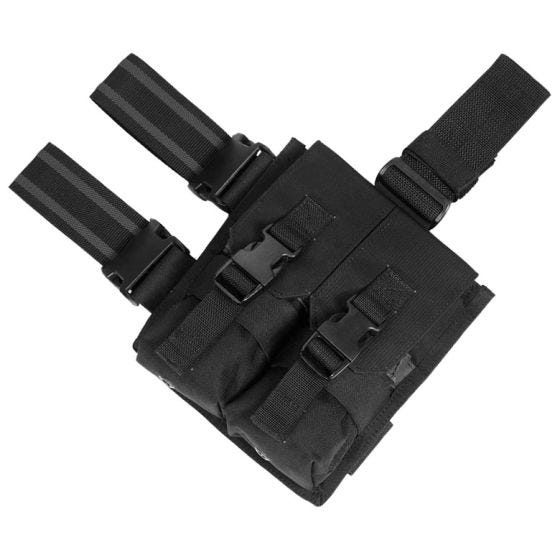 Ładownica Podwójna Udowa Flyye na Magazynki M4/M16 Czarna