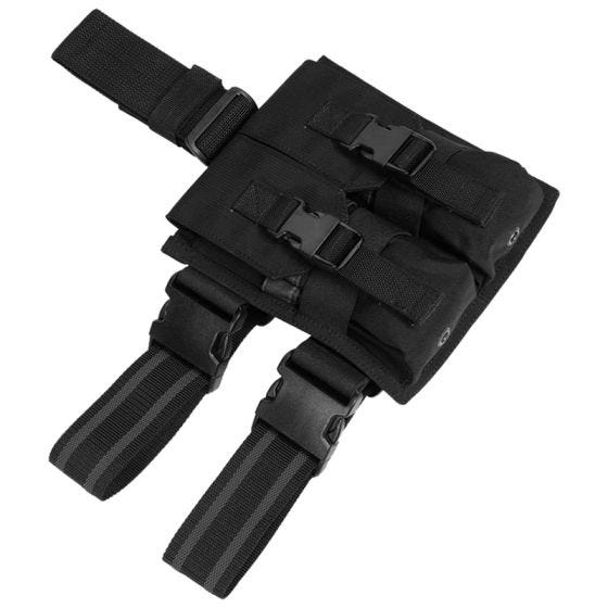Ładownica Podwójna Udowa Flyye na Magazynki M4/M16 Czarna