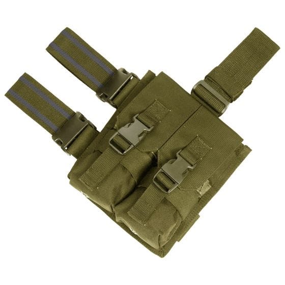 Ładownica Podwójna Udowa Flyye na Magazynki M4/M16 Coyote Brown