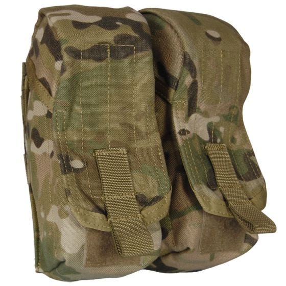 Ładownica Podwójna Flyye na Magazynki AK MOLLE MultiCam