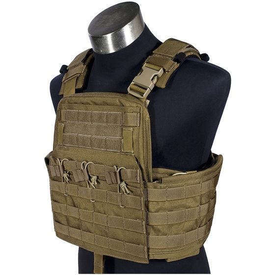 Kamizelka Taktyczna Flyye Field Compact Plate Carrier Coyote Brown