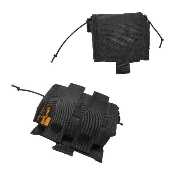 Torba Zrzutowa Zwijana Flyye Drop Pouch MOLLE Czarna