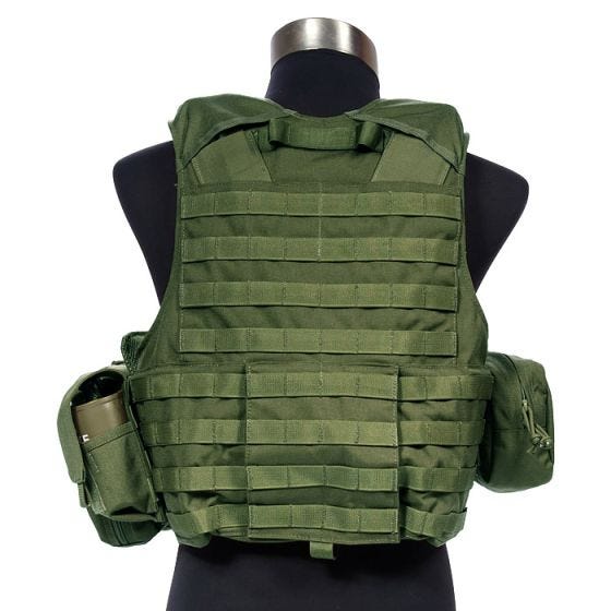 Kamizelka Taktyczna Flyye Force Recon z Kompletem Ładownic ver. Land Olive Drab