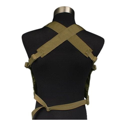 Taktyczny Panel Piersiowy Flyye LAW ENF Chest Rig Coyote Brown