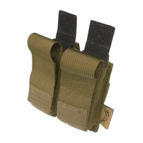 Ładownica Podwójna Flyye na Magazynki .45 MOLLE Coyote Brown