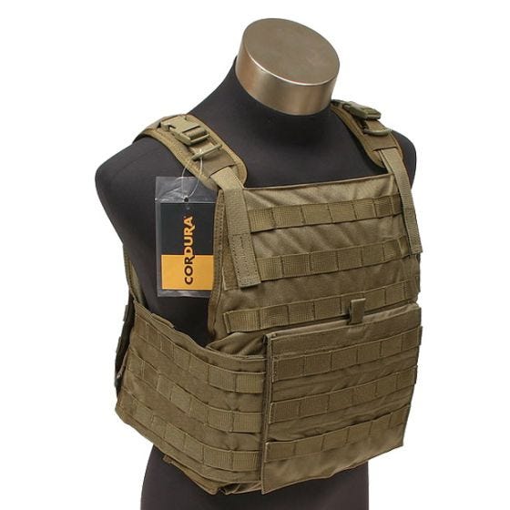 Kamizelka Taktyczna Flyye MOLLE Style PC Plate Carrier Coyote Brown