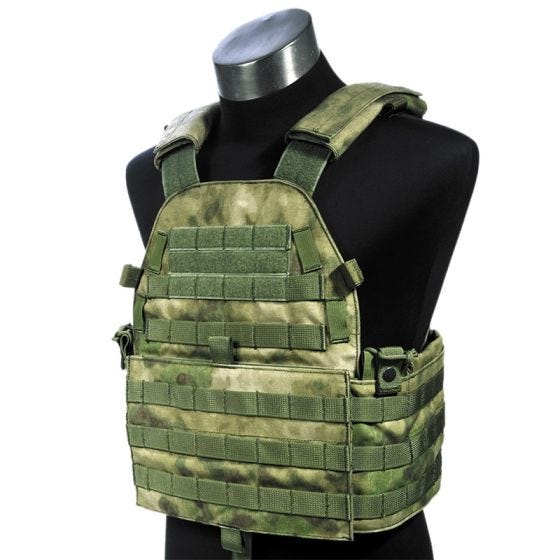 Kamizelka Taktyczna Flyye New MOLLE LT6094 A-TACS FG