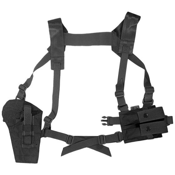 Kabura z Szelkami Flyye Shoulder System MOLLE Czarna