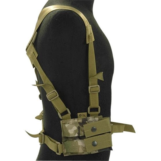 Kabura z Szelkami Flyye Shoulder System MOLLE MultiCam