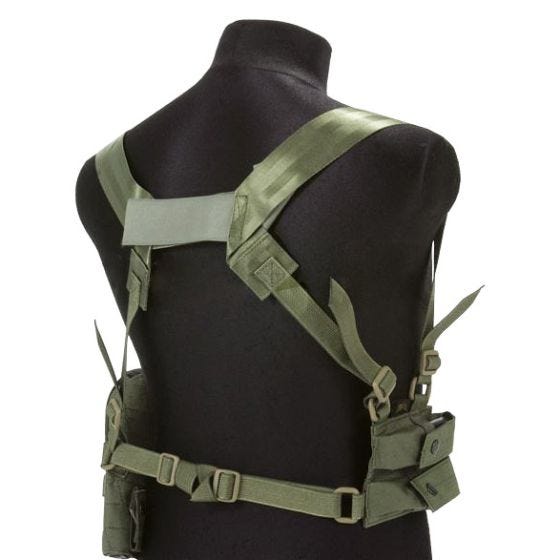 Kabura z Szelkami Flyye Shoulder System MOLLE Ranger Green
