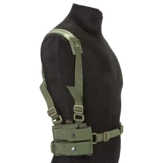 Kabura z Szelkami Flyye Shoulder System MOLLE Ranger Green
