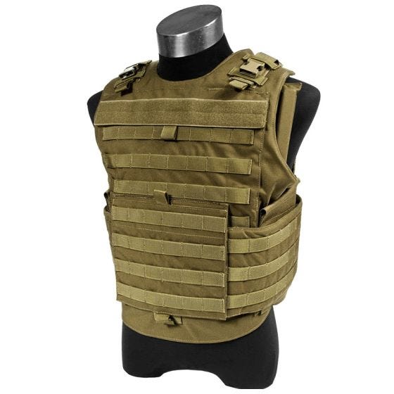 Kamizelka Taktyczna Flyye Spartan Coyote Brown