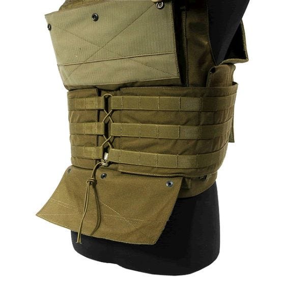 Kamizelka Taktyczna Flyye Spartan Coyote Brown