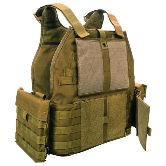 Kamizelka Taktyczna Flyye MOLLE SPC Armour Coyote Brown