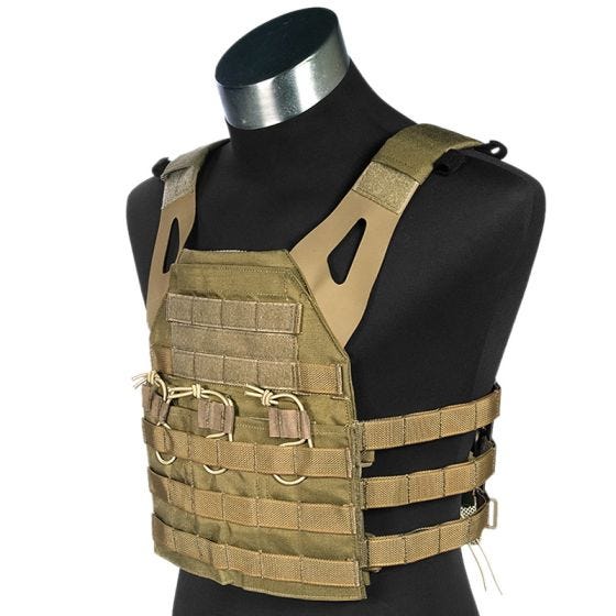 Kamizelka Taktyczna Flyye Swift Plate Carrier Coyote Brown
