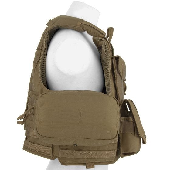 Kamizelka Taktyczna Flyye Force Recon z Kompletem Ładownic ver. Mar Coyote Brown