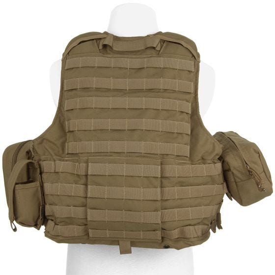Kamizelka Taktyczna Flyye Force Recon z Kompletem Ładownic ver. Mar Coyote Brown