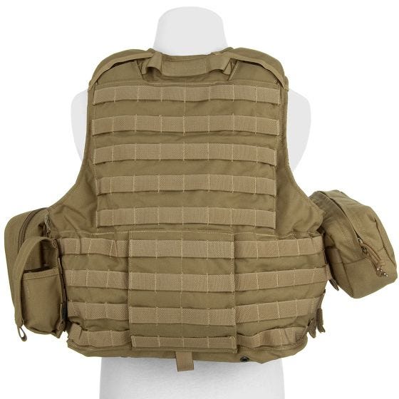 Kamizelka Taktyczna Flyye Force Recon z Kompletem Ładownic ver. Mar Khaki
