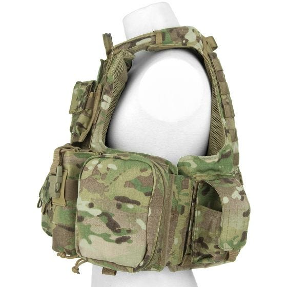 Kamizelka Taktyczna Flyye Force Recon z Kompletem Ładownic ver. Mar MultiCam