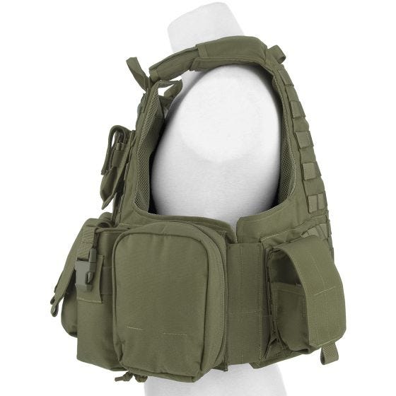 Kamizelka Taktyczna Flyye Force Recon z Kompletem Ładownic ver. Mar Ranger Green