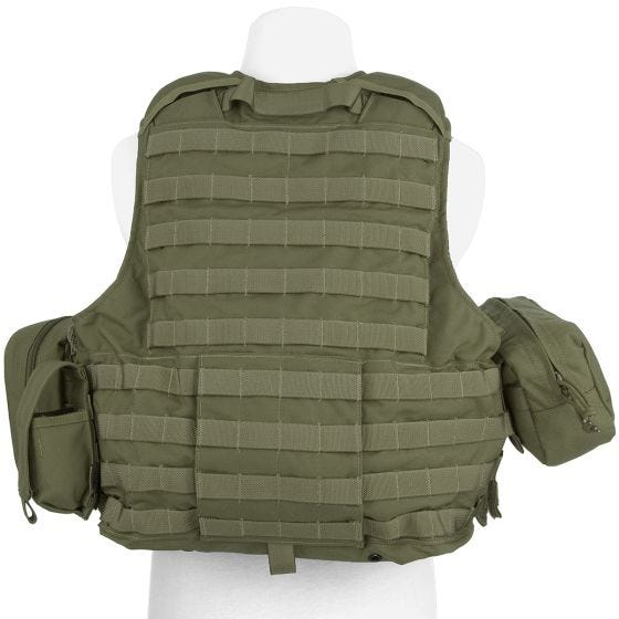 Kamizelka Taktyczna Flyye Force Recon z Kompletem Ładownic ver. Mar Ranger Green
