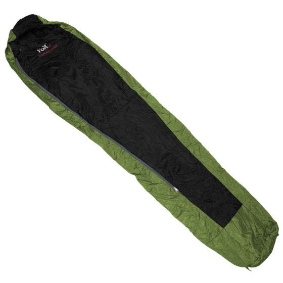 Śpiwór Fox Outdoor Duralight Oliwkowo-Czarny