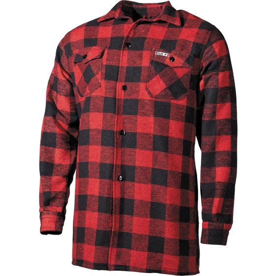 Koszula Fox Outdoor Lumberjack Czerwono-Czarna w Kratę
