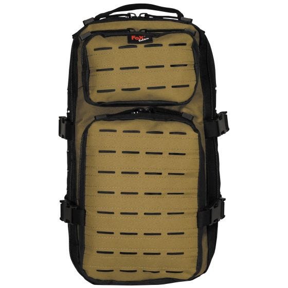 Plecak Fox Outdoor Assault-Travel Czarny / Coyote