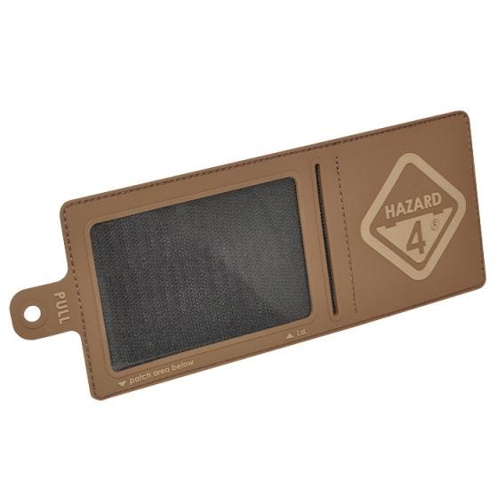 Identyfikator Duży Hazard 4 3D Hook-and-Loop I.D. Holder Coyote